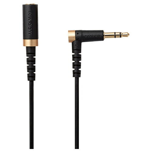 断線に強い!8万回の屈曲試験に合格した高耐久モデルのヘッドホン・イヤホン用延長コード。断線に強く、8万回の屈曲試験※に合格した高耐久モデルのヘッドホン・イヤホン用延長コードです。※当社基準 配線内部の密度を高め、屈曲に対する耐久力を強化する95%編組シールドを使用しています。 内部線材どうしの摩擦による劣化を防ぐフィラーを内蔵しています。 太く頑丈な30AWG線材を使用しています。 高純度OFC99.5%仕様により、信号の歪みの発生や伝送ロスを抑えます。 コネクタには、通常よりブッシュを長くすることでプラグ部分にかかる負担を軽減するロングブッシュ構造を採用しています。 耐久性が高く、スマートフォン・オーディオプレーヤー本体を操作する際に邪魔になりにくいL字コネクタを採用しています。 サビや信号の劣化を防止する金メッキプラグを採用しています。 コードの長さは屋内での長距離配線に便利な3mです。●コネクタ形状 Φ3.5ステレオミニジャック-Φ3.5ステレオミニプラグ(L型) ●対応機種 Φ3.5ステレオミニプラグを搭載したヘッドフォン・イヤフォン及び、Φ3.5ステレオミニプラグを搭載したスマートフォン及び音楽プレーヤ等 ●ケーブル長 3.0m ※コネクタを除く ●カラー ブラック ●OFC 99.5%高純度OFC ●シールド方法 95%編組シールド ●プラグメッキ仕様 金メッキプラグ