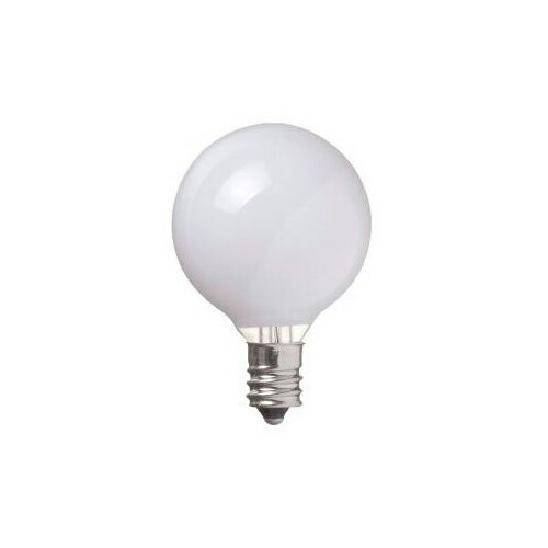 YAZAWA ベビーボール球40WホワイトE12 G401240W(3)
