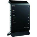 メーカー：NECJAN：4549815783907型番：PA-WG1200HS3■商品説明■●11ac対応、867Mbpsの高速Wi-Fiルータ●IPv6通信対応！さらにNEC独自の【IPv6 High Speed】機能搭載で高速通信●ビームフォーミング】＆【MU-MIMO】搭載■仕様■・WANインタフェース： 　物理インタフェース：8ピンモジュラージャック（RJ-45）×1 　インタフェース：1000BASE-T/100BASE-TX(Auto MDI/MDI-X対応) ・LANインタフェース： 　物理インタフェース：8ピンモジュラージャック（RJ-45）×3（スイッチングHUB ×3） 　インタフェース：1000BASE-T/100BASE-TX(Auto MDI/MDI-X対応) ・無線LANインタフェース：IEEE802.11ac/n/a/g/b ・外形寸法：約33(W)×97(D)×146(H)mm　※突起部除く ・質量：約0.2kg　※本体のみ ・電源：AC100V±10%　 50／60Hz　※ACアダプタ ・消費電力：7.5W　※最大　