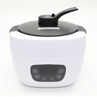 ヒロコーポレーション 万能マルチポット NC-F180WH ホワイト 多機能 炊飯器 4合炊き マイコン式 おしゃれ