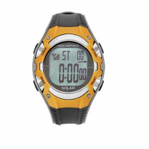 デジタル電波腕時計 CYBEAT オレンジ サンフレイム SRC06-OR
