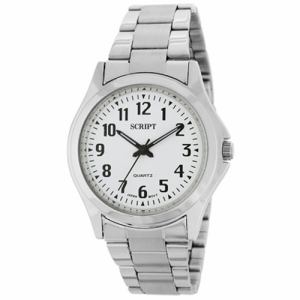 【P2倍】 腕時計 SCRIPT スクリプト ホワイト サンフレイム SSG01-SW