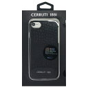 Crocodile Print Leather - Hard Case - Black　