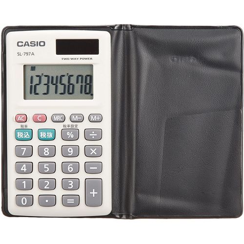 スタンダード電卓 カードタイプ CASIO S...の紹介画像3