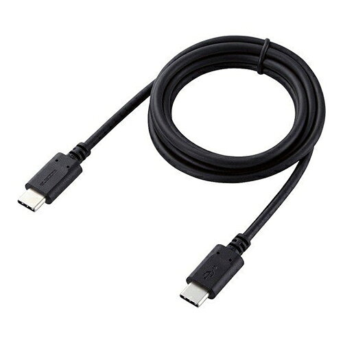 メーカー：エレコムJAN：4549550160520型番：MPA-CC10PN■商品説明■●USB Type-Cを搭載しているパソコン及び充電器、モバイルバッテリーなどに、USB Type-Cを搭載しているスマートフォンやタブレットを接続し、充電やデータ転送ができるUSB2.0ケーブルです。●USB2.0の規格である「Certified Hi-Speed USB(USB2.0)」の正規認証品です。●新規格のUSB Type-Cコネクタは、ウラ、オモテに関係なくケーブルを挿し込めます。■仕様■・ケーブル長:1.0m ※コネクタ含まず ・ケーブル太さ:3.5mm ・コネクタ形状:USB Type-Cオス-USB Type-Cオス ・対応転送速度:最大480Mbps
