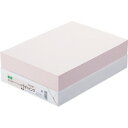 TANOSEE αエコカラーペーパーII A4 ライトピンク 1冊(500枚)