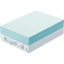 TANOSEE αエコカラーペーパーII A4 ライトブルー 1冊(500枚)