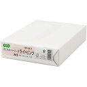 TANOSEE αエコカラーペーパーII A5 ライトピンク 1冊(500枚)