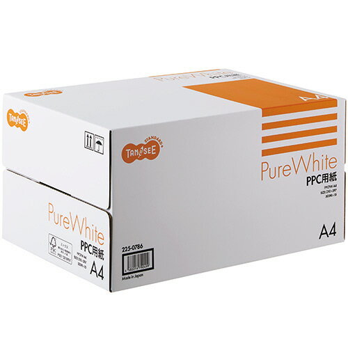 TANOSEE PPC用紙 Pure White A4 1箱(5000枚:500枚×10冊) TANOSEE PPC用紙 Pure White A4 1箱(5000枚:500枚×10冊)