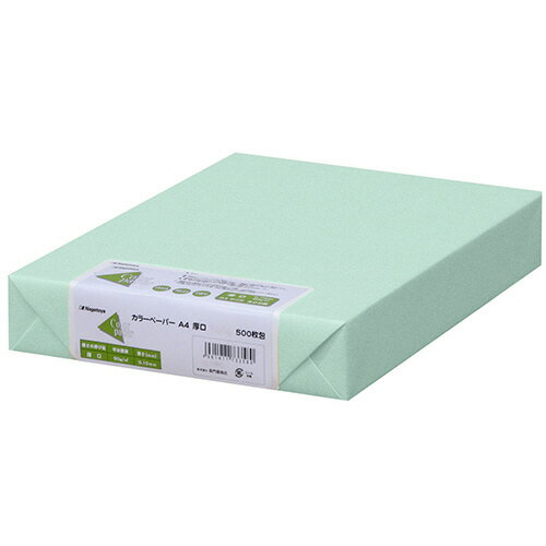  長門屋商店　Color　Paper　A4　厚口　浅黄　ナ－3361　1冊（500枚）