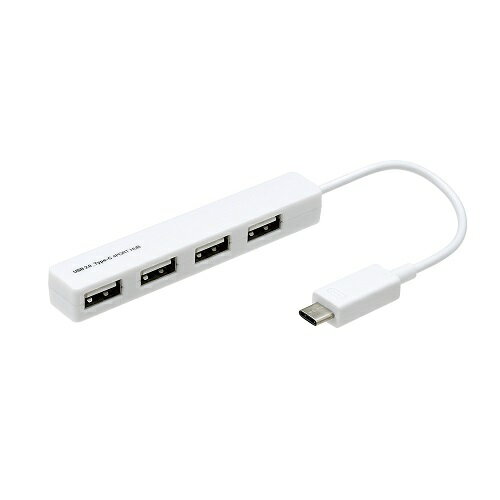 ナカバヤシ Nakabayashi USB-HUB UH-C2394W ホワイト