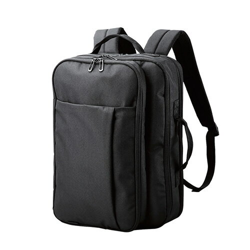 エレコム キャリングバッグ/ビジネスバックパック/2way/15.6インチ/ブラック BM-BSBPBK