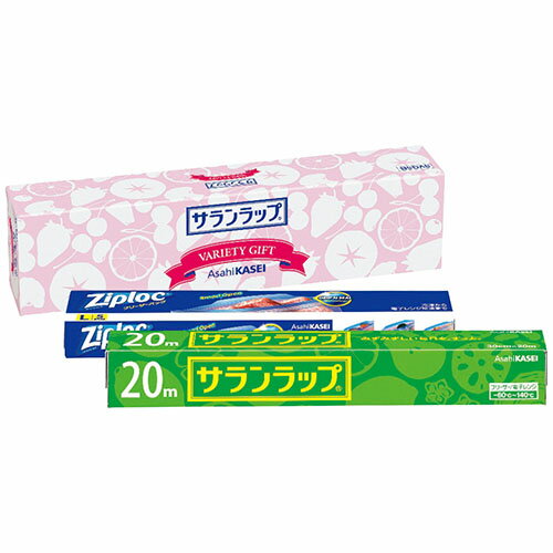 【最大250円OFF！～5/16 2時】 【P2倍】 旭化成 サランラップ バラエティギフト SVG-5B 9069-014 1