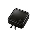 エレコム CD/DVD/Blu-rayケース/セミハード/ファスナー付/32枚収納/ブラック CCD-HB32BK(3)
