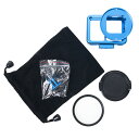 エツミ GoPro HERO7対応 アクションメタルプロテクターカバー ブルー VE-2222(2)