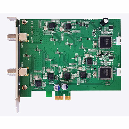 PLEX PCI-Ex+ 内部USB 端子接続 地上デジタル・BS・CS マルチテレビチューナー PX-MLT8PE PLEX PCI-Ex+ 内部USB 端子接続 地上デジタル・BS・CS マルチテレビチューナー PX-MLT8PE