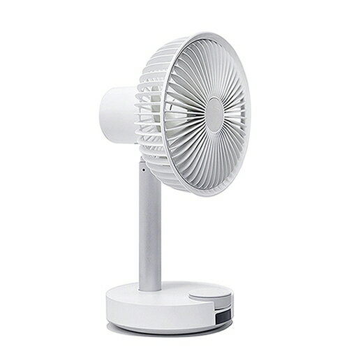 BLUEFEEL BARSET 4D FAN 多機能コードレス卓上扇風機&サーキュレーター ホワイト BFN301-W