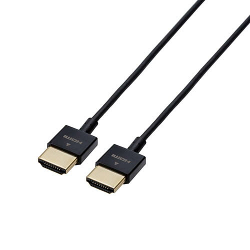 Hdmi Cable - 【5個セット】エレコム HDMIケーブル/ウルトラスリム/イーサネット対応/Ver.1.4/0.7m/ブラック CAC-HD14US07BKX5 父の日 ギフト 2026 贈り物 プレゼント 母 父 ペアギフト