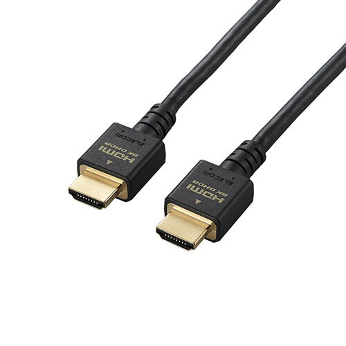 【500円OFFクーポン有】 【P2倍】 【5個セット】エレコム HDMIケーブル/HDMI2.1/1.5m/ブラック DH-HD21E15BKX5