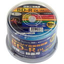 6個セット HIDISC 録画用BD-R DL 50GB 1-6倍速対応 50枚 HDBDRDL260RP50X6(2)