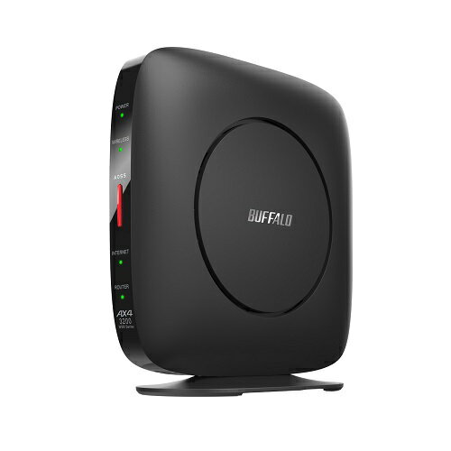 【最大250円OFF！～5/16 2時】 Wi-Fiルーター Wi-Fi 6（11ax）対応 2401＋800Mbps WSR-3200AX4S/DBK バッファロー