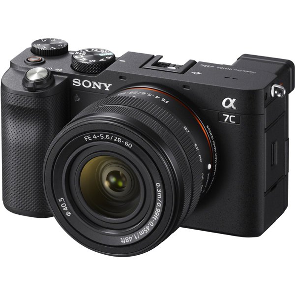 ソニー ミラーレス　α7C レンズキット (ボディ 35mmフルサイズ ミラーレスカメラ ブラック＋交換レンズ FE 28-60mm F4-5.6) ILCE-7CL B