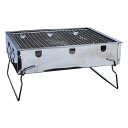 LandField ランドフィールド ミニバーベキューコンロ 折り畳み式 1〜2人用 ソロキャンプ アウトドア BBQコンロ グリル LF-BBQ030