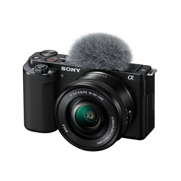 ソニー デジタル一眼カメラ ブラック SONY ZV-E10L