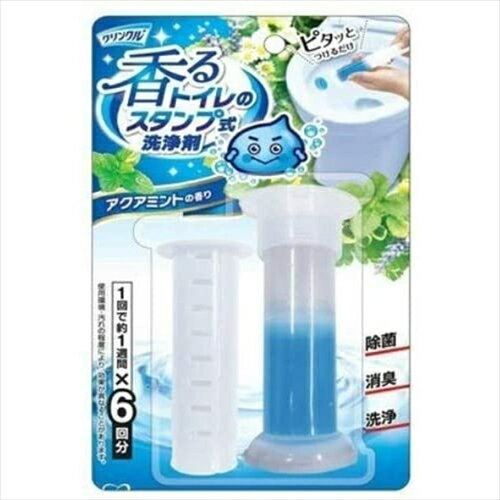 Life−do．Plus LD−613 クリンクル 香るトイレのスタンプ式洗浄剤 6回分 トイレ洗剤 新生活 一人暮らし ..