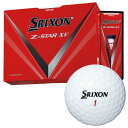 ゴルフ ボール スリクソン SRIXON 2023 Z-STAR XV ZSTAR ZSTARXV ゼット スター XV スリクソンゴルフ ボール ホワイト イエロー DIVIDE 1ダース スリクソ