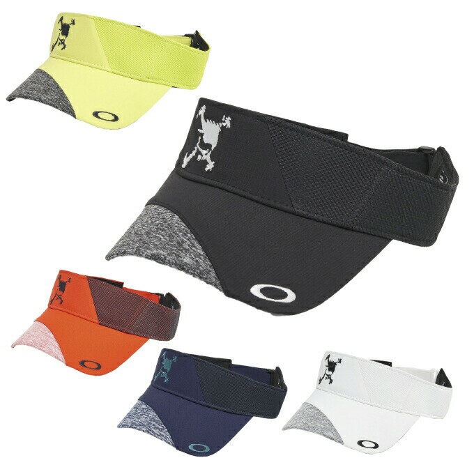 オークリー ゴルフ サンバイザー メンズ SKULL HYBRID VISOR 23.0 FOS901405 OAKLEY