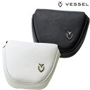 VESSEL ベゼル Genuine Leather Putter Cover mallet 天然皮革 マレットタイプ パターカバー PC2217 HC2217(4)