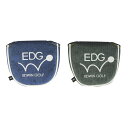 ゴルフ EDWIN GOLF パターカバー ネオマレット用 レザックス エドウィンゴルフ エドウィン EDPC-3864 ネイビー ダークグレー(4)