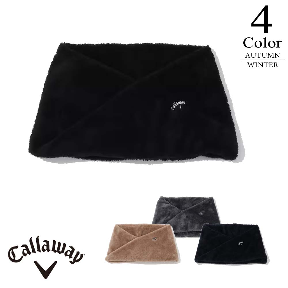 キャロウェイ アパレル 2023年秋冬モデル メンズ フリース ネックウォーマー C23298102 Callaway