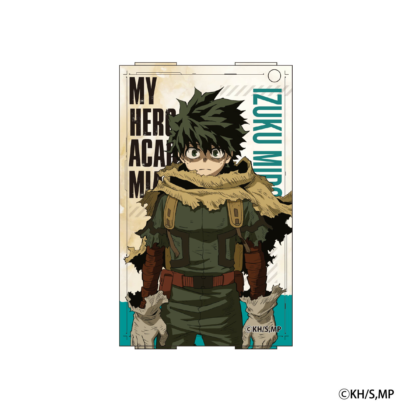 僕のヒーローアカデミア アクリルパスケース (緑谷出久)