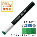 コピックインク G17 Forest Green フォレスト・グリーン COPIC 補充インク 12ml Green グリーン 緑 イラスト マーカー コミック アルコール染料インク(3)
