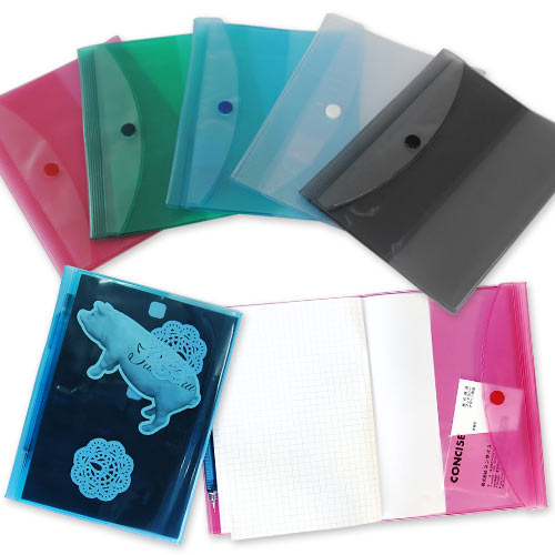 ダイアリークリアカバー B6サイズ コンサイス クリアカバー ビニールカバーのサムネイル