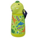 【保冷専用】 ダイカットストローステンレスボトル 370ml ディノサ...(3)