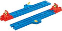 ◇プラレール R-08 ストップレール(2本入・車止め2個付)