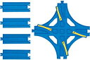 商品詳細 メーカー タカラトミー パッケージサイズ 約19.4（幅)×24.8（高さ)×1.7（奥行)（cm） 対象年齢 3歳以上 電池 不要 商品説明 レールが交差するときに使います。 ポイント切りかえで、車両の方向も自由にかえられます。 © TOMY 【画像はイメージ写真です。セット内容・実際の商品とは一部異なる場合がございます。】 【こちらのお品物は個体差（塗装のムラ等）がございます。ご了承のうえご購入をお願い致します。】 セット内容 交差ポイントレール…1　1/2直線レール…4 【セット内容以外の物は入っておりません。】 備考 製造における微小な個体差、塗装のムラ等、メーカー出荷時・倉庫保存時の経年劣化による多少のパッケージの【角の潰れ・痛み・擦り傷・色あせ・へこみ】等は返品対象とはなりません。 また、初期不良に関しましては各製造メーカーへお問い合わせいただきますようお願い致します。 予めご了承のうえご注文いただきますようお願い致します。 ご使用前に商品説明書・ご注意を必ずお読みいただきますようお願い致します。