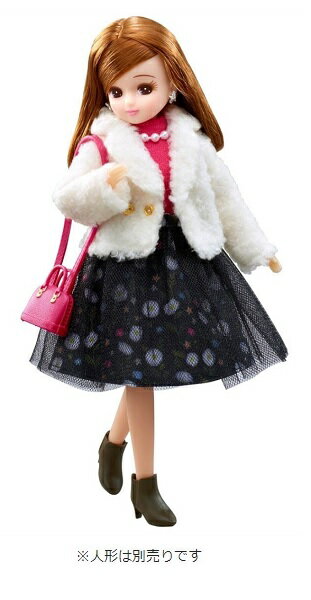 ●リカちゃん ドレス LW-17 フラッフィーエレガンス