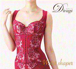 【送料無料】エルローズ Divage ディヴァージュ ウエストシェイパー (カラー3色) 【NEW】 補正下着・光電子繊維・下腹・背筋ボディスタイル
