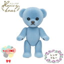 O Honeybear ハニーベア レンゲ ブルー フロッキードール クマ くま 約7センチ ご褒美 お揃い ギフト プレゼント 誕生日 お祝い 贈り物 ブラッ...
