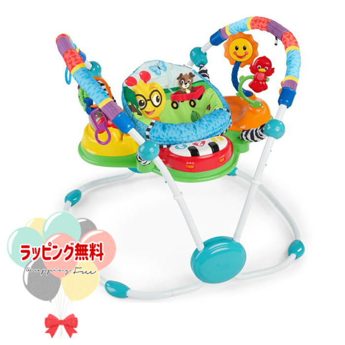 Kids2 Baby Einstein 60184 ネイバーフッドフレンズ・アクティビティジャンパー キッズツー ベビーアインシュタイン ベビーウォーカー 歩行器 赤ちゃん 6ヶ月 360度回転 3か国語 言語 知育玩具 室内遊び 出産祝い ギフト プレゼント 誕生日 お祝い 贈り物