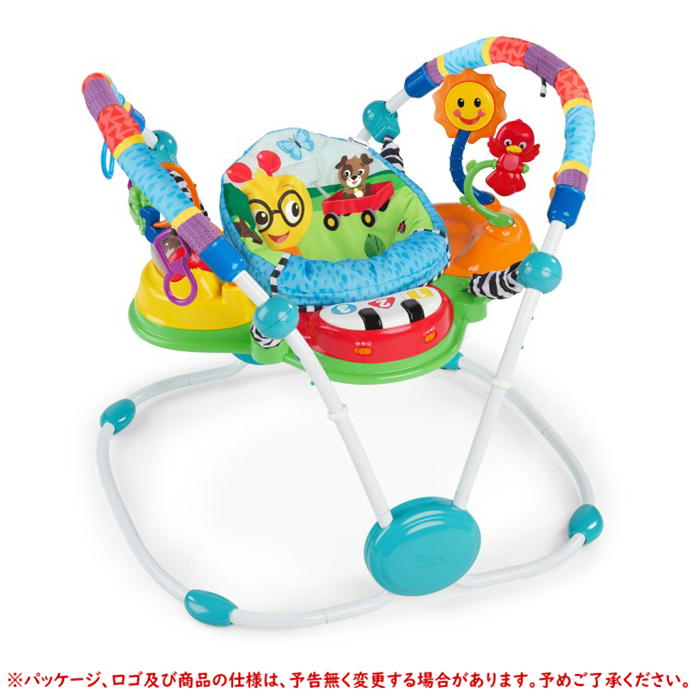 Kids2 Baby Einstein 60184 ネイバーフッドフレンズ・アクティビティジャンパー キッズツー ベビーアインシュタイン ベビーウォーカー 歩行器 赤ちゃん 6ヶ月 360度回転 3か国語 言語 知育玩具 室内遊び 出産祝い ギフト プレゼント 誕生日 お祝い 贈り物 2