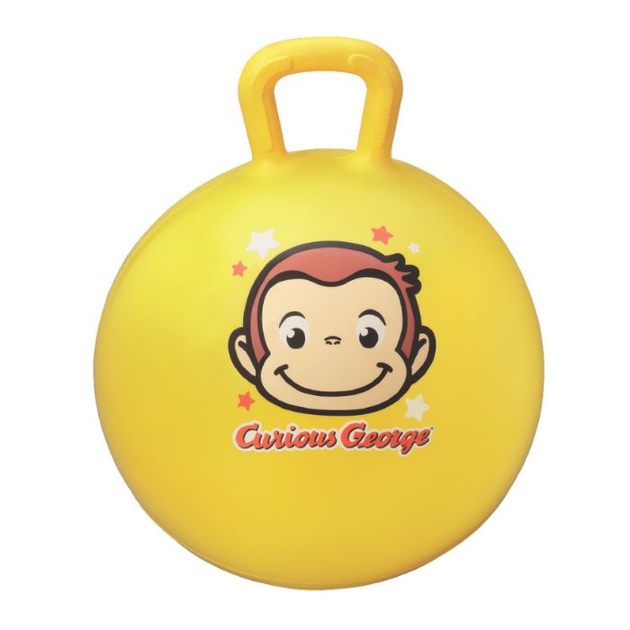 O VitHeart おさるのジョージ ホッピングボール ヴィットハート おもちゃ キッズ 3歳以上 男の子 女の子 玩具 ジョージ バランスボール ギフト プ...