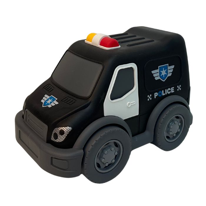 O Vehicle Frends Pop’n Police Car ポップン ポリスカー ビーグルフレンズ フリクション走行 のりもの遊び 室内遊び 1歳半 電...