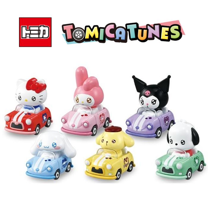 O TOMICA TUNES SANRIO CHARACTERS Vol.1 【1箱・1BOX(6箱入)】 トミカチューンズ サンリオキャラクターズVOL.1 ...