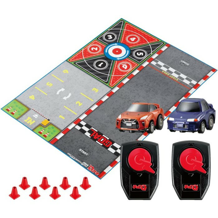 O チョロQ チョロQチャレンジ！Q極対戦セット/日産 タカラトミー 車 おもちゃ 6歳 男の子 女の子 玩具 室内遊び ギフト プレゼント 誕生日 お祝い 贈り物 インテリア ブラックフライデー クリスマス