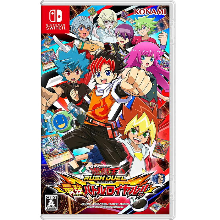 O Nintendo Switch専用ソフト 遊戯王ラッシュデュエル 最強バトルロイヤル! 初回生産限定特典「遊戯王ラッシュデュエルカード3枚」付 正規品 新品...
